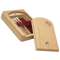 Chiarugi Wooden Oboe Reed Case (8 reeds) - Crook and Staple